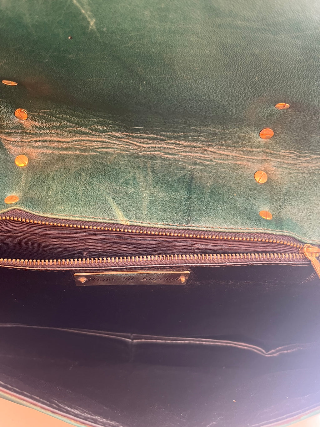 Vintage 70s Snakeskin Clutch