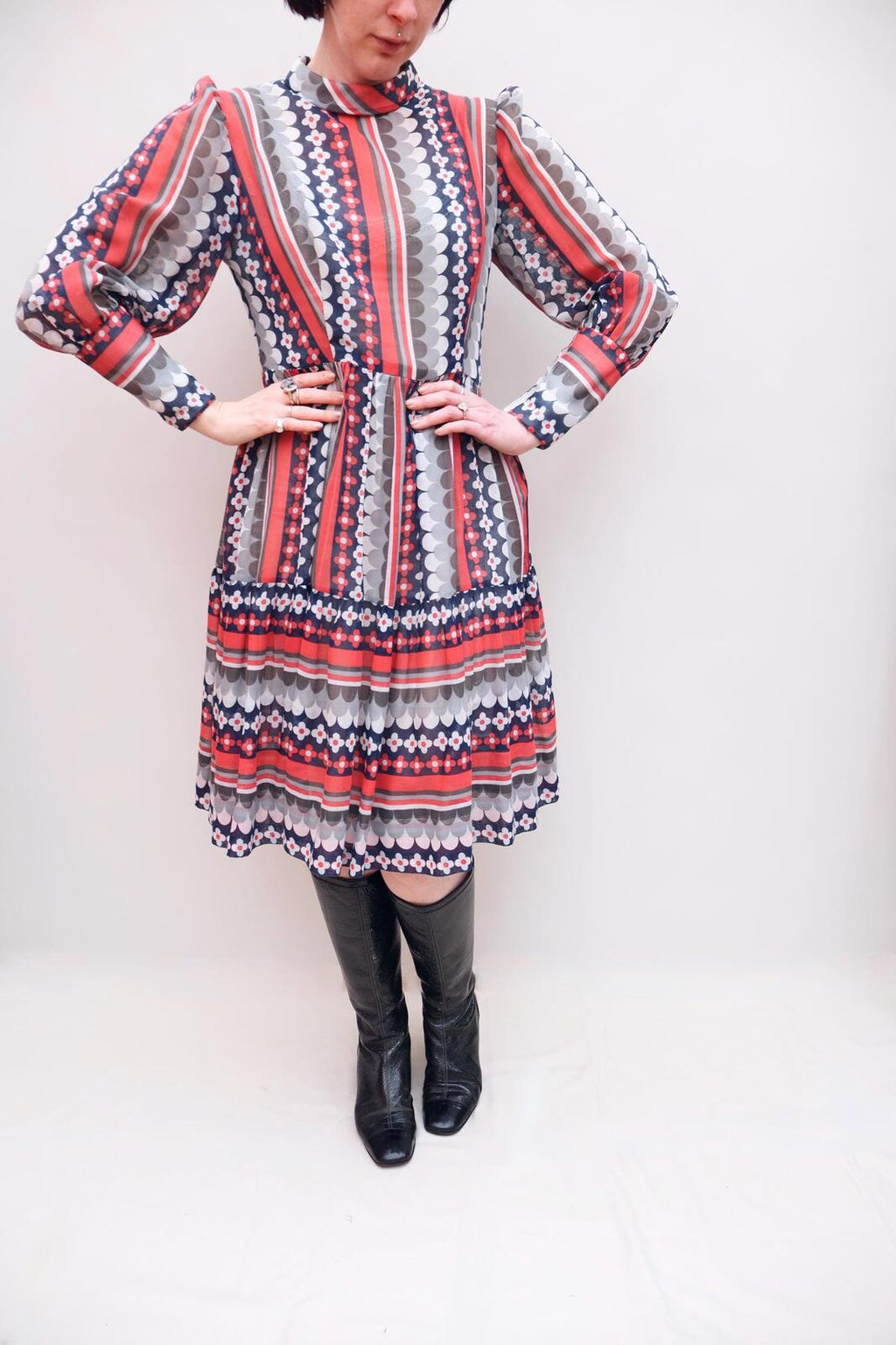 Vintage 70s Prairie Dress