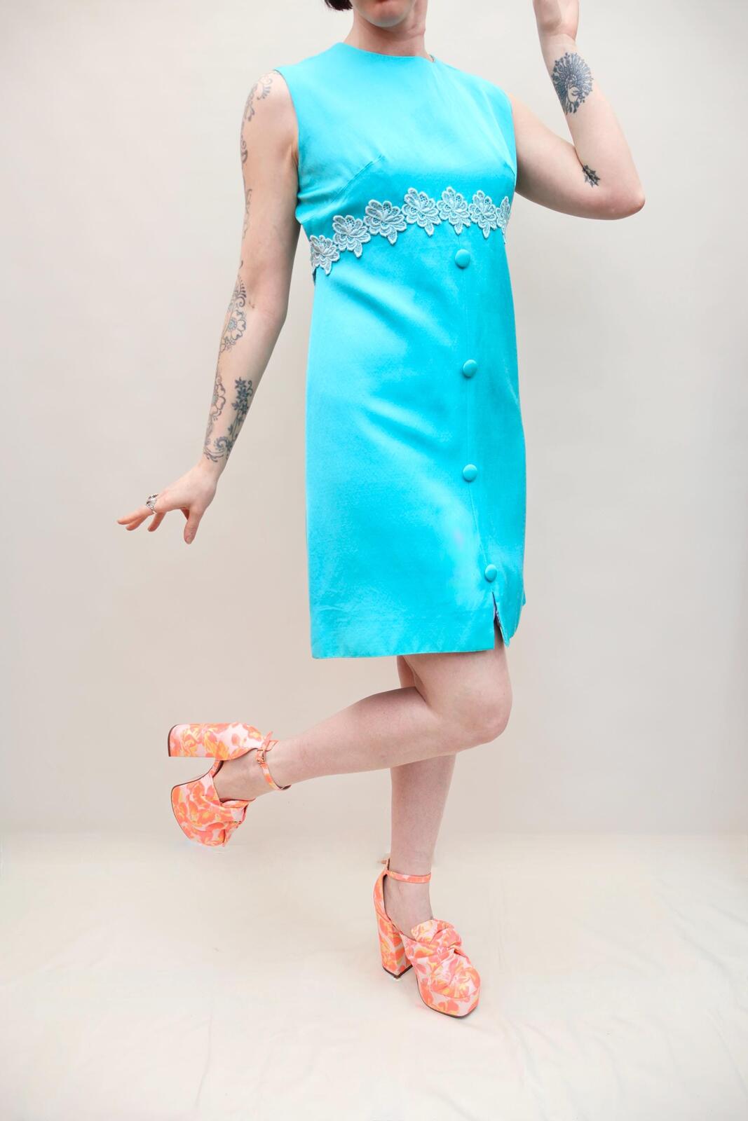 Vintage 60s Shift Dress