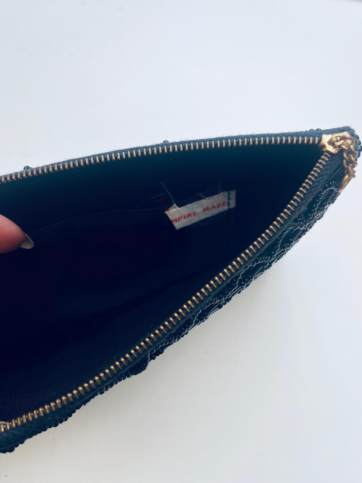 Vintage 90s Beaded Clutch