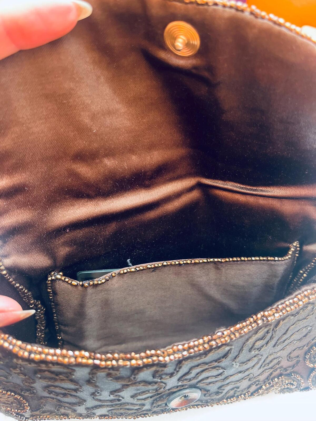 Vintage Bronze Boho Bag