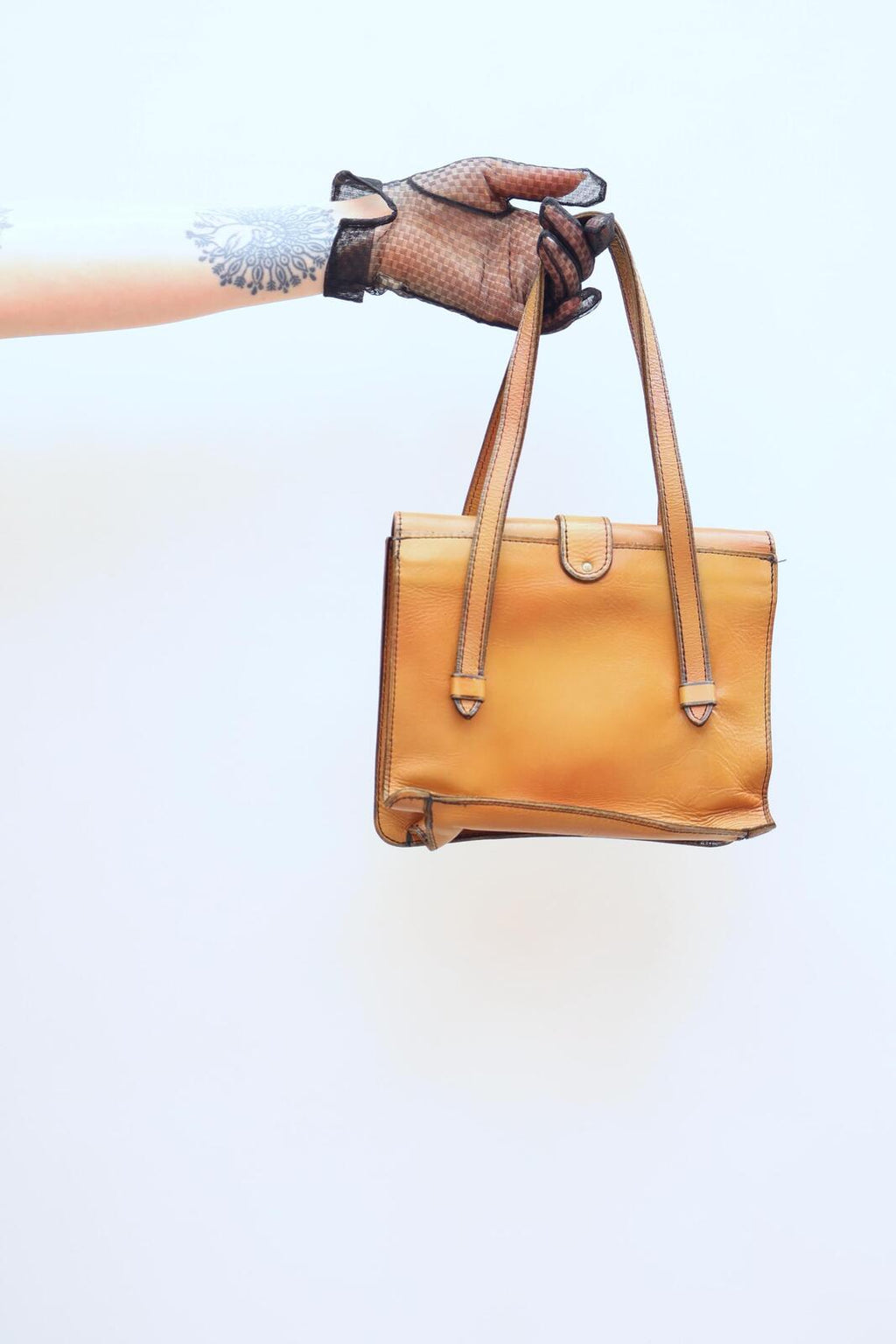 Vintage 70s Mini Satchel Bag