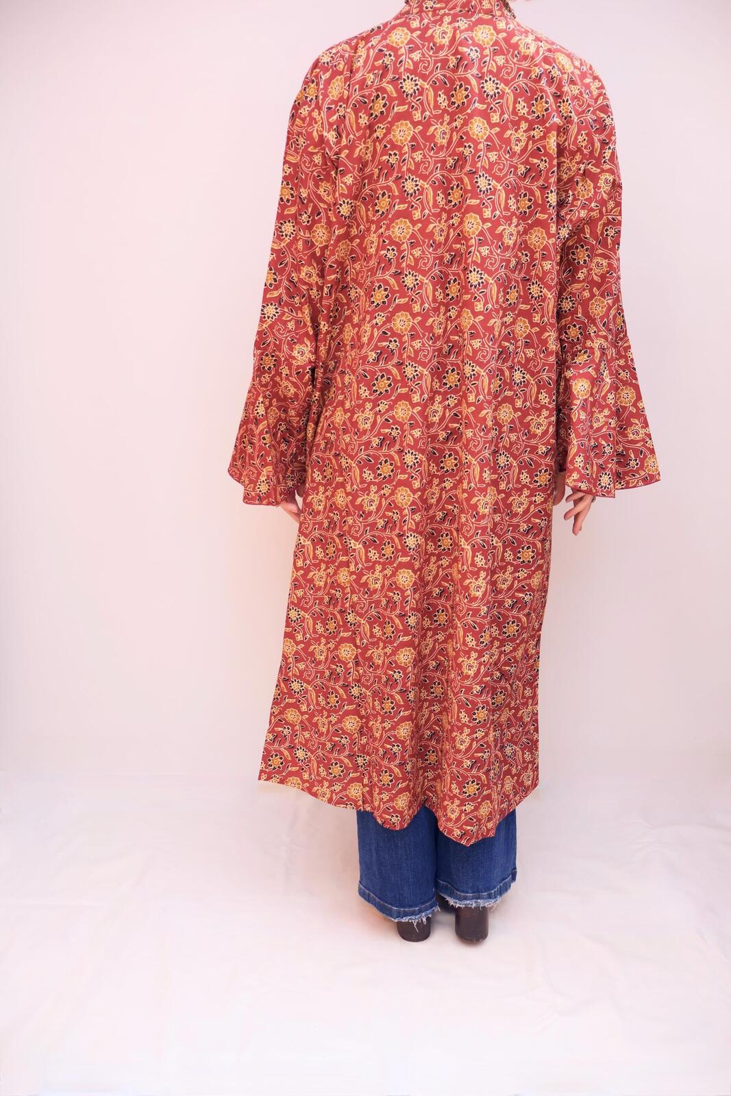 Block Printed Cotton Kimono
