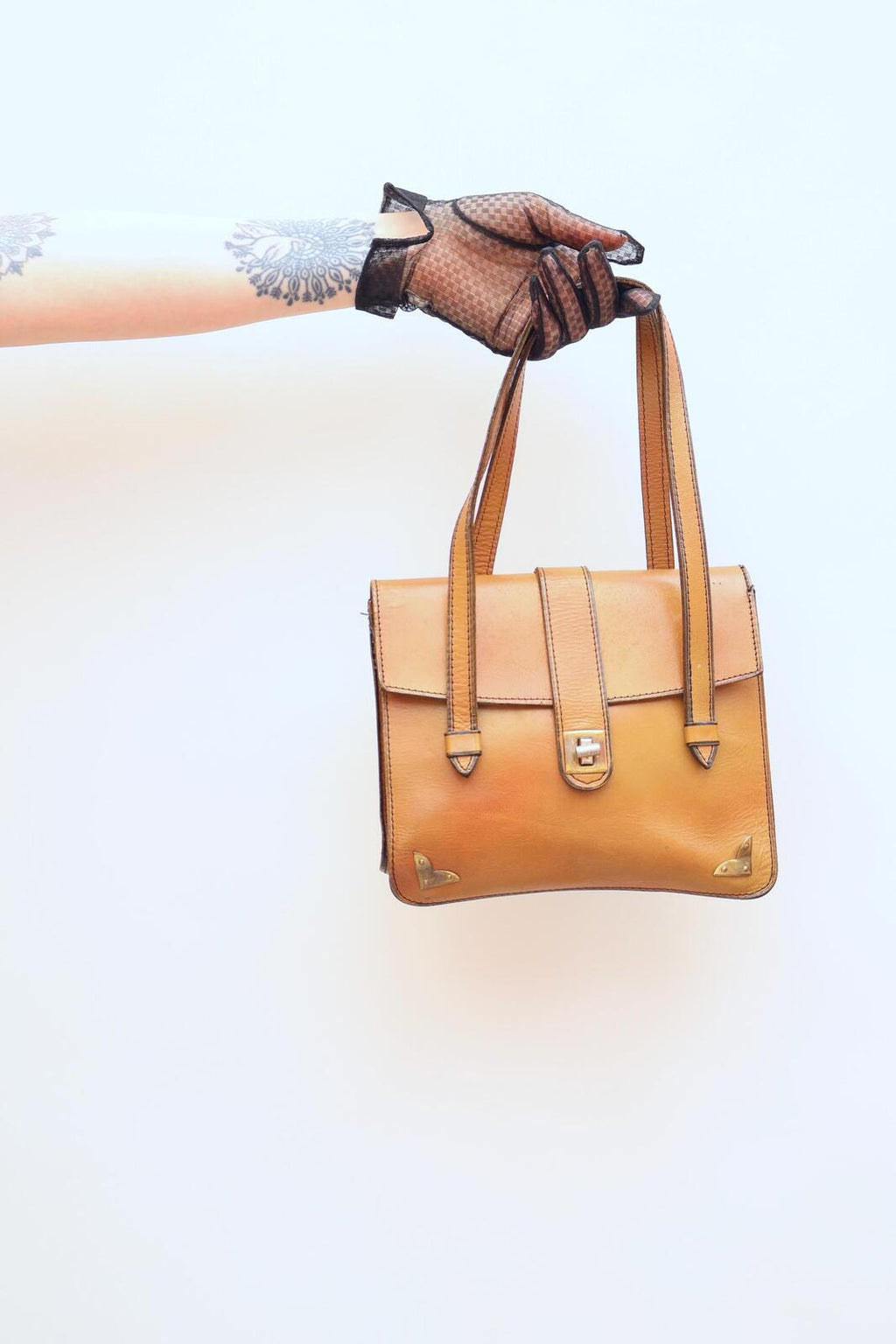 Vintage 70s Mini Satchel Bag