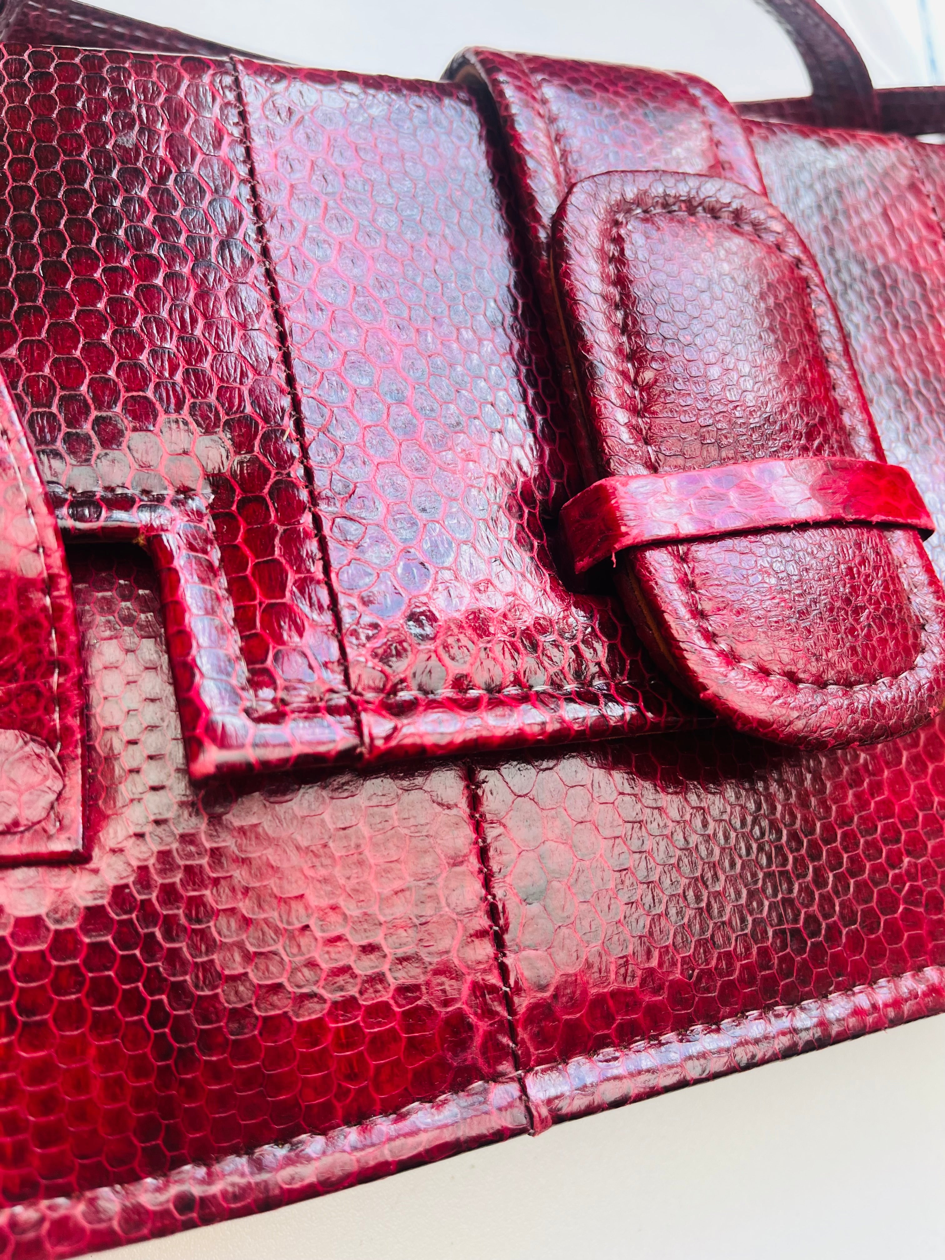 Vintage 60s Snakeskin Bag