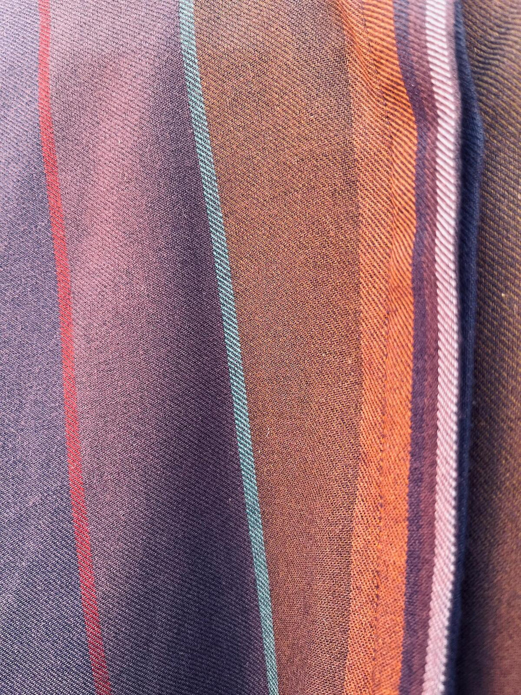 Vintage Striped Shirt Dress