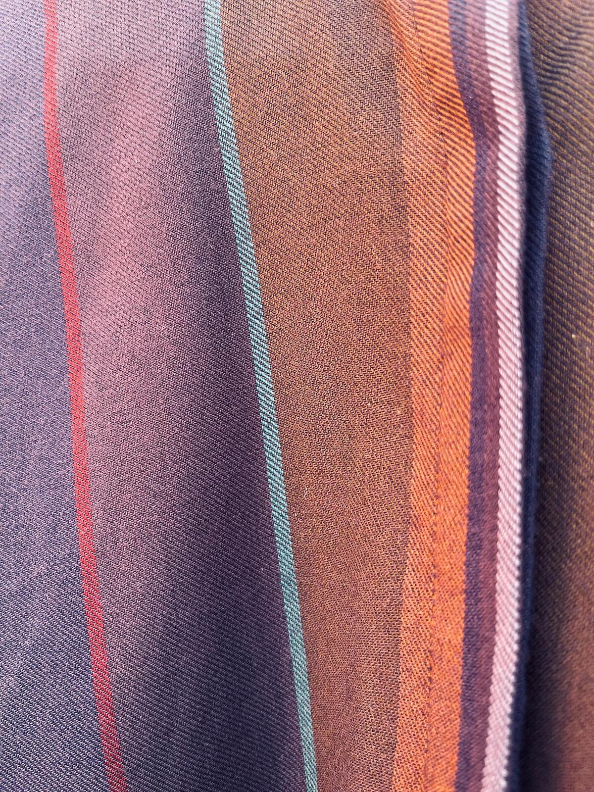 Vintage Striped Shirt Dress