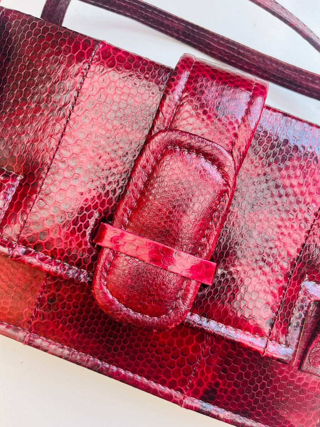 Vintage 60s Snakeskin Bag