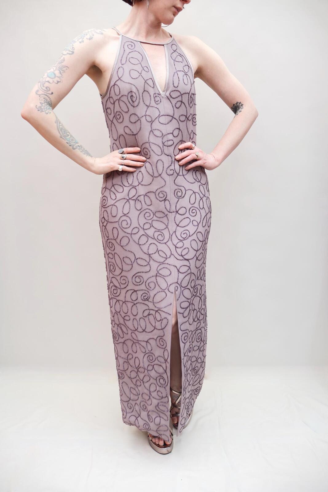 Vintage Beaded Cocktail Dress