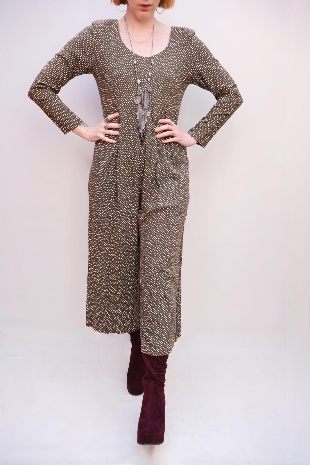 Vintage Polka Dot Jumpsuit