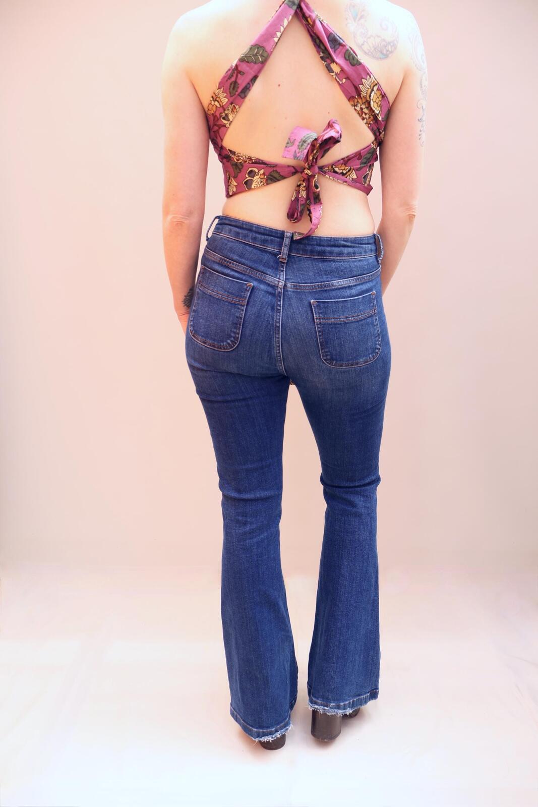 Block printed Cotton Multiway Top