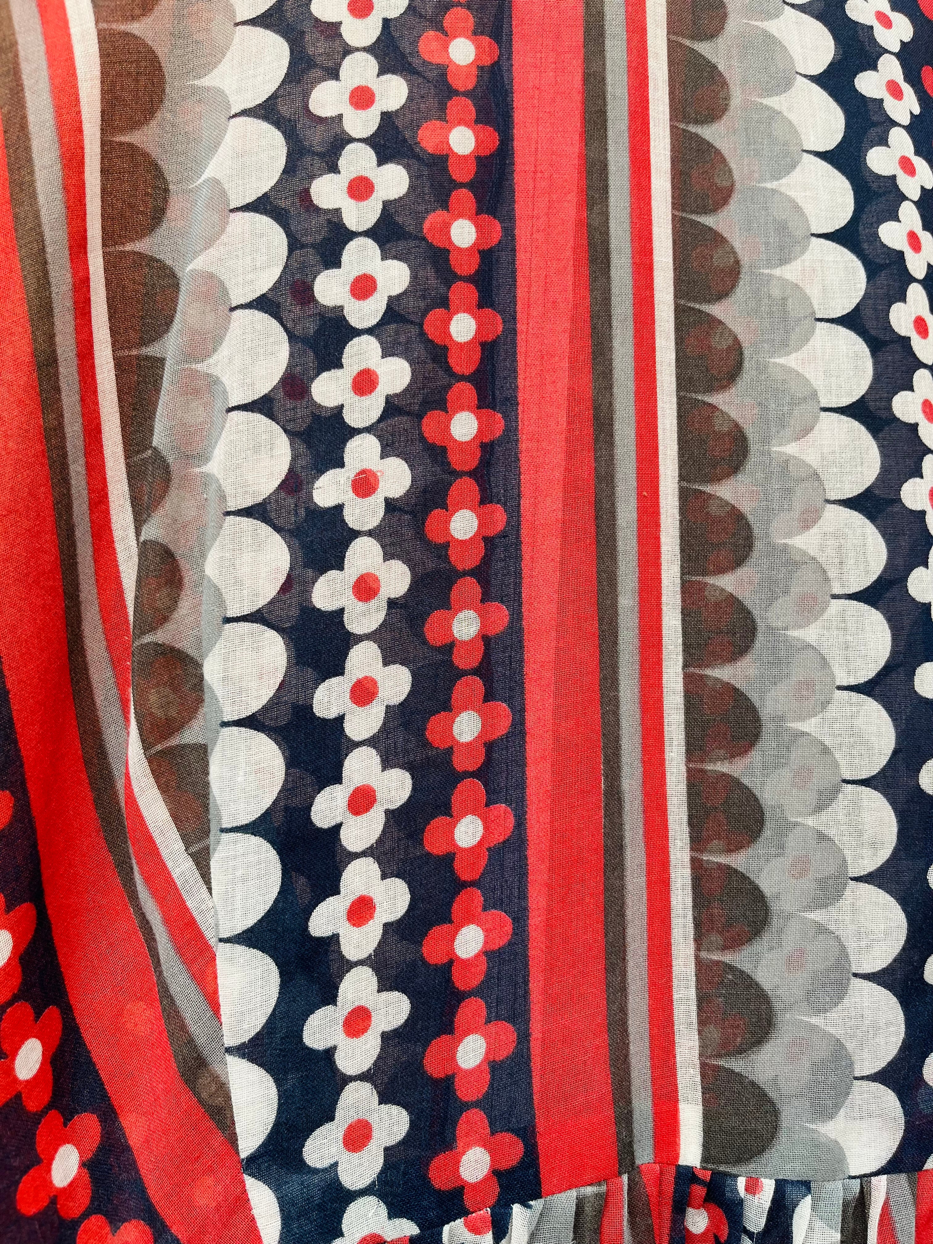 Vintage 70s Prairie Dress