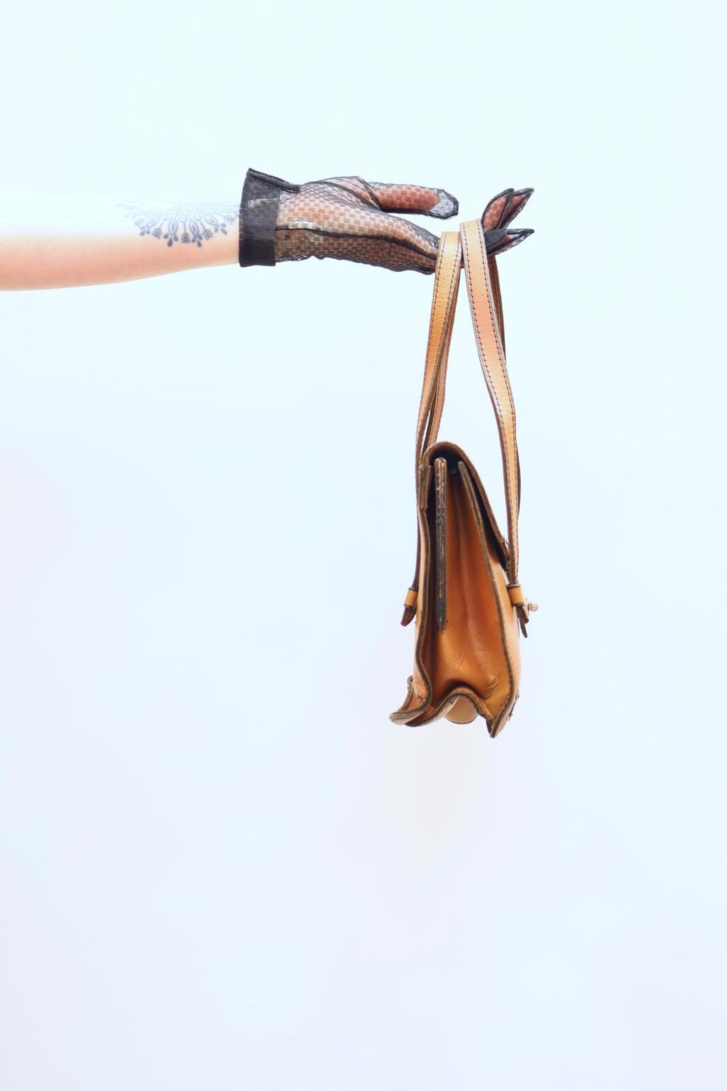 Vintage 70s Mini Satchel Bag