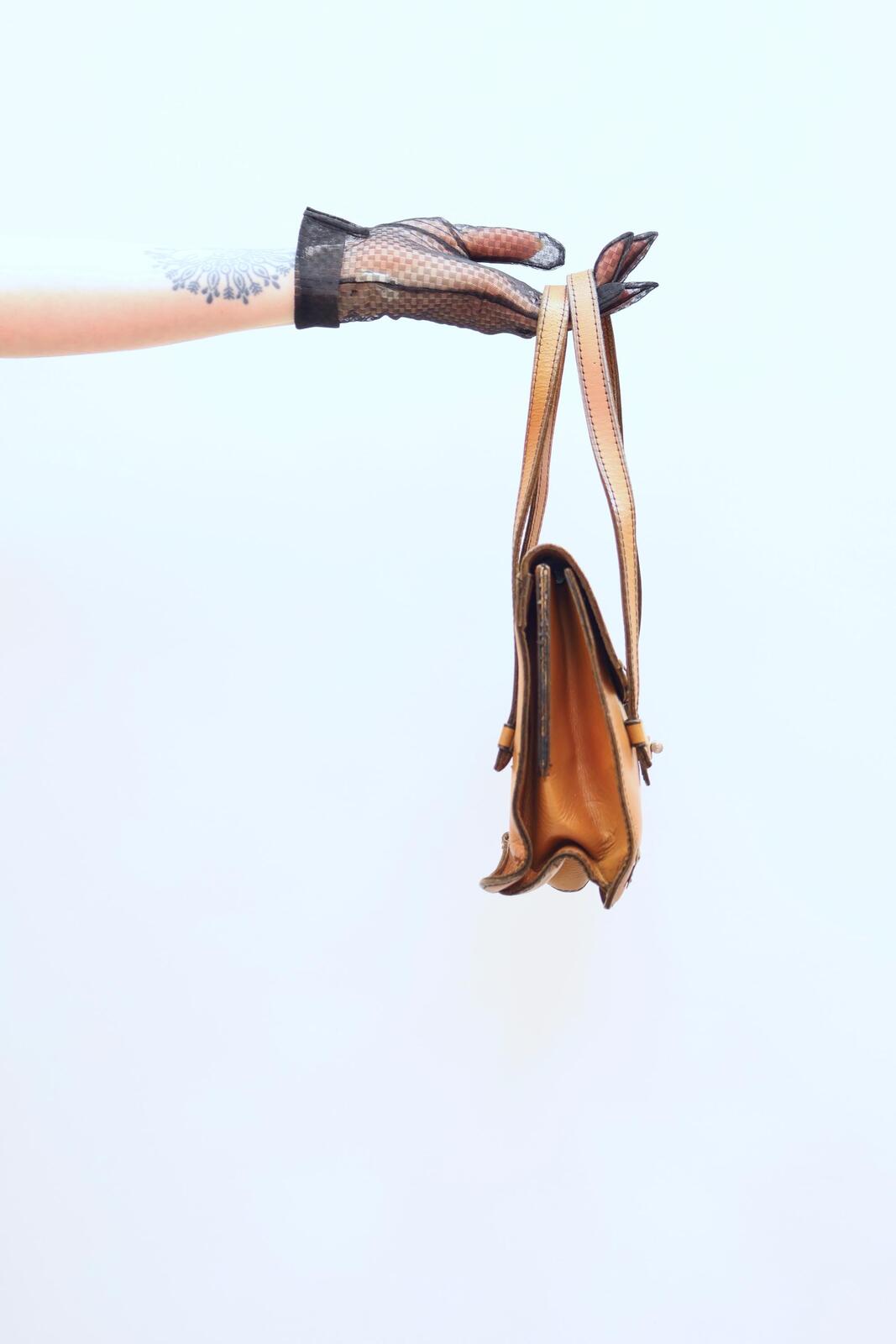 Vintage 70s Mini Satchel Bag