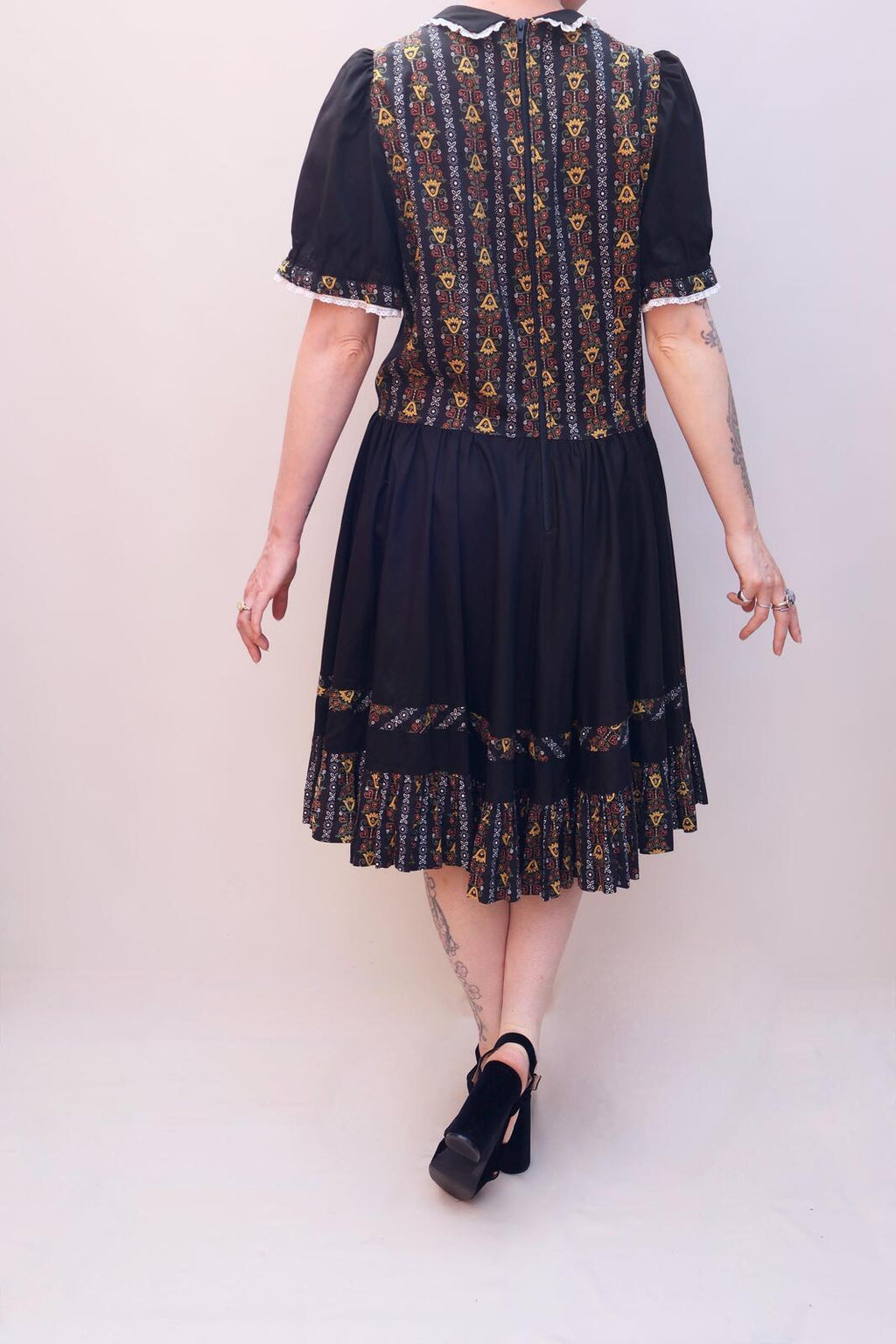Vintage 70s Prairie Dress