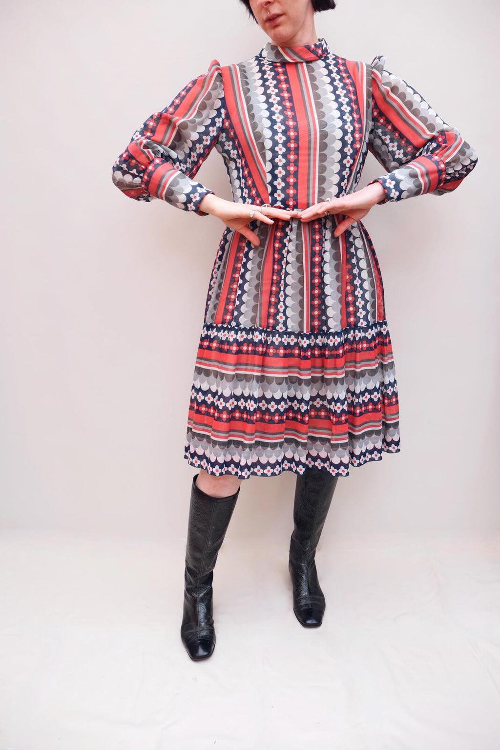 Vintage 70s Prairie Dress