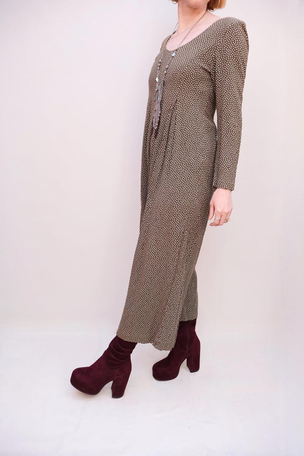 Vintage Polka Dot Jumpsuit