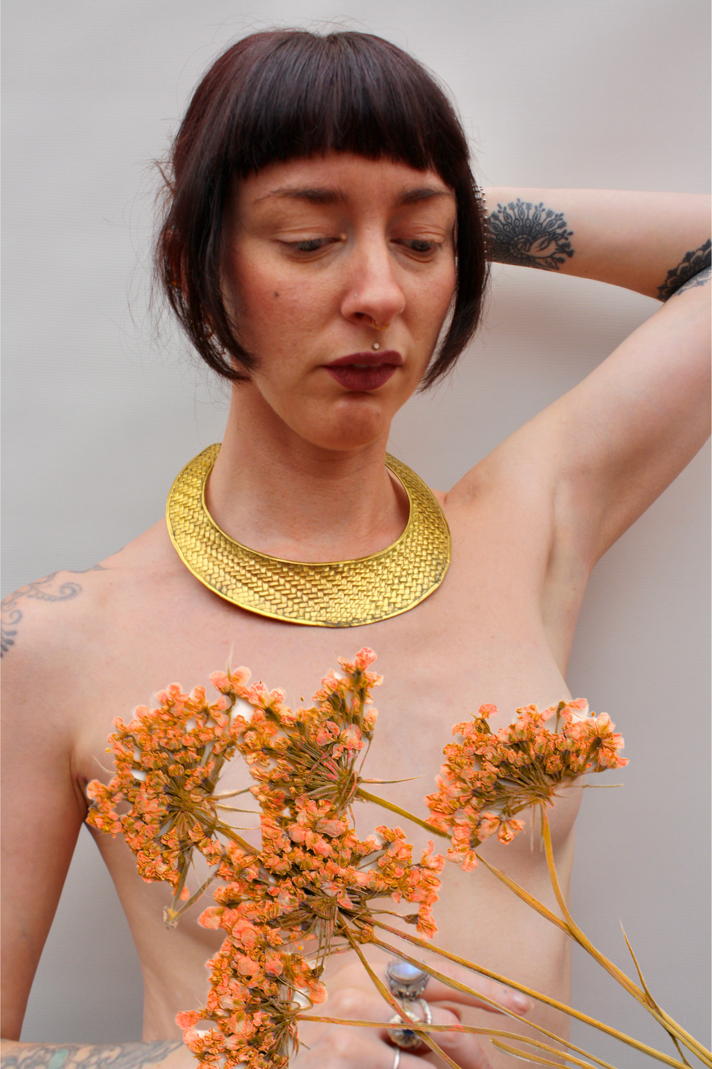 Woven Choker Necklace