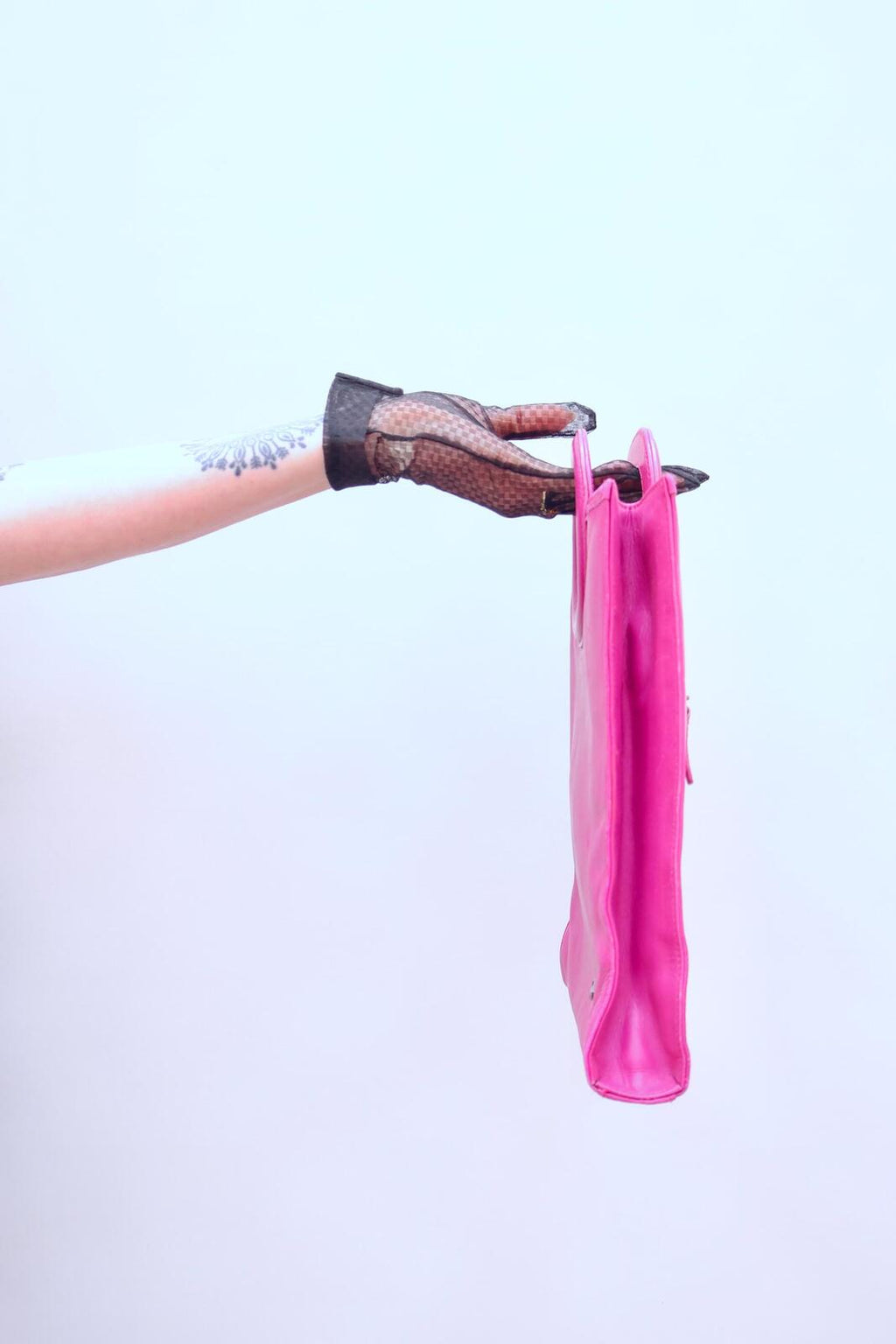 Vintage 90s Hot Pink Handbag