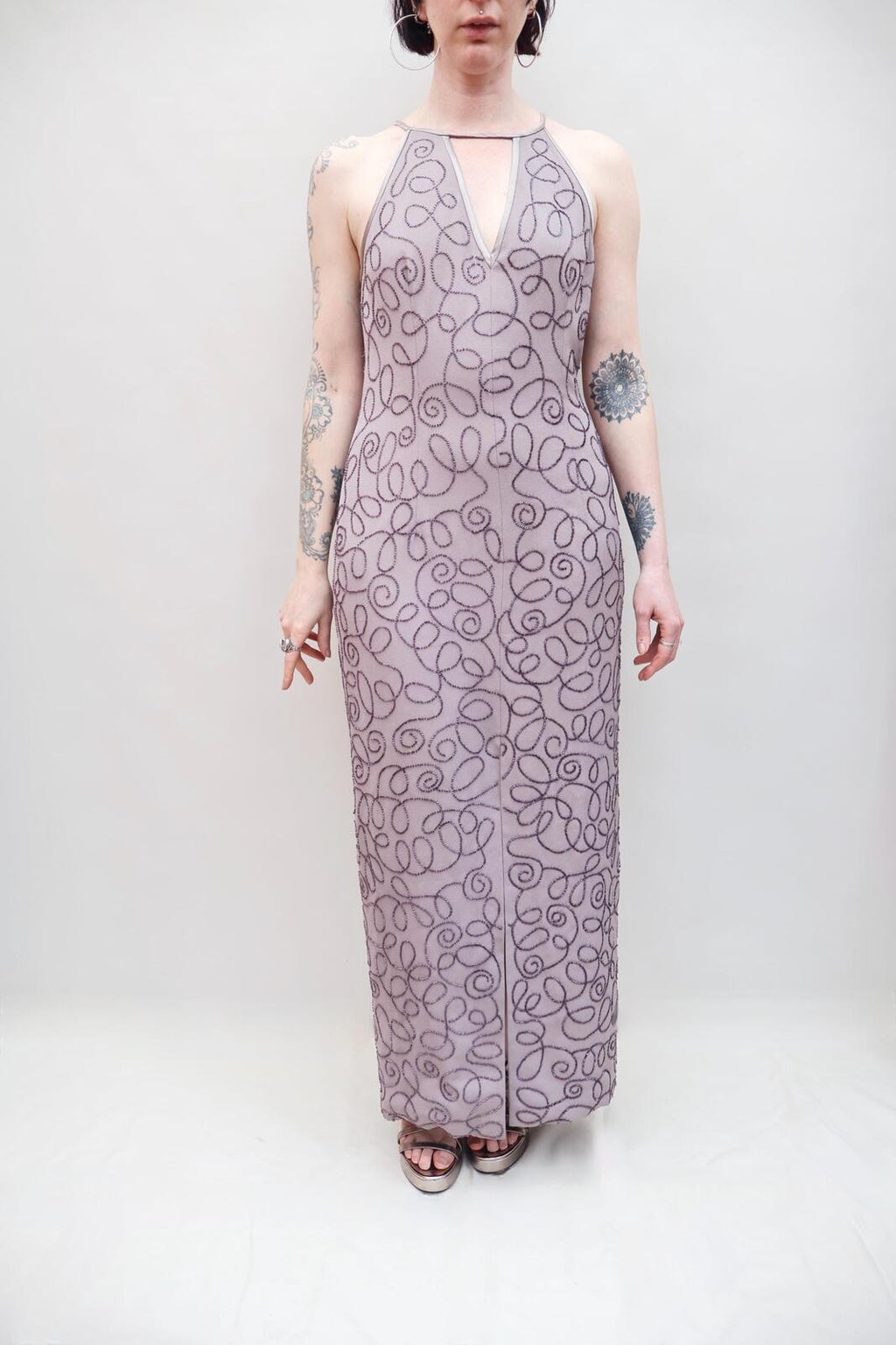 Vintage Beaded Cocktail Dress
