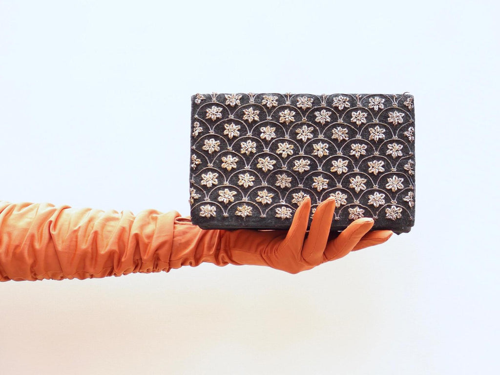 Vintage Celestial Clutch