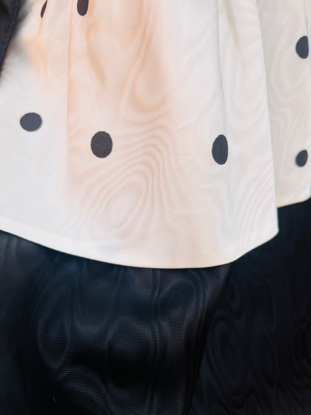 Vintage Polka Dot Peplum Dress