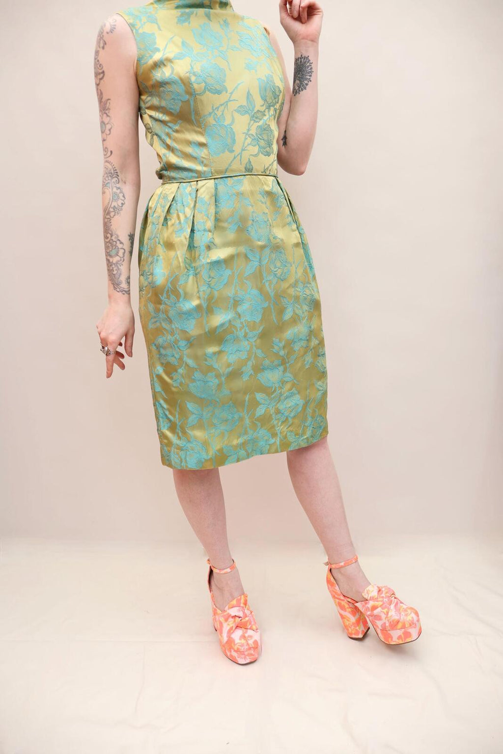 Vintage 50s Wiggle Dress
