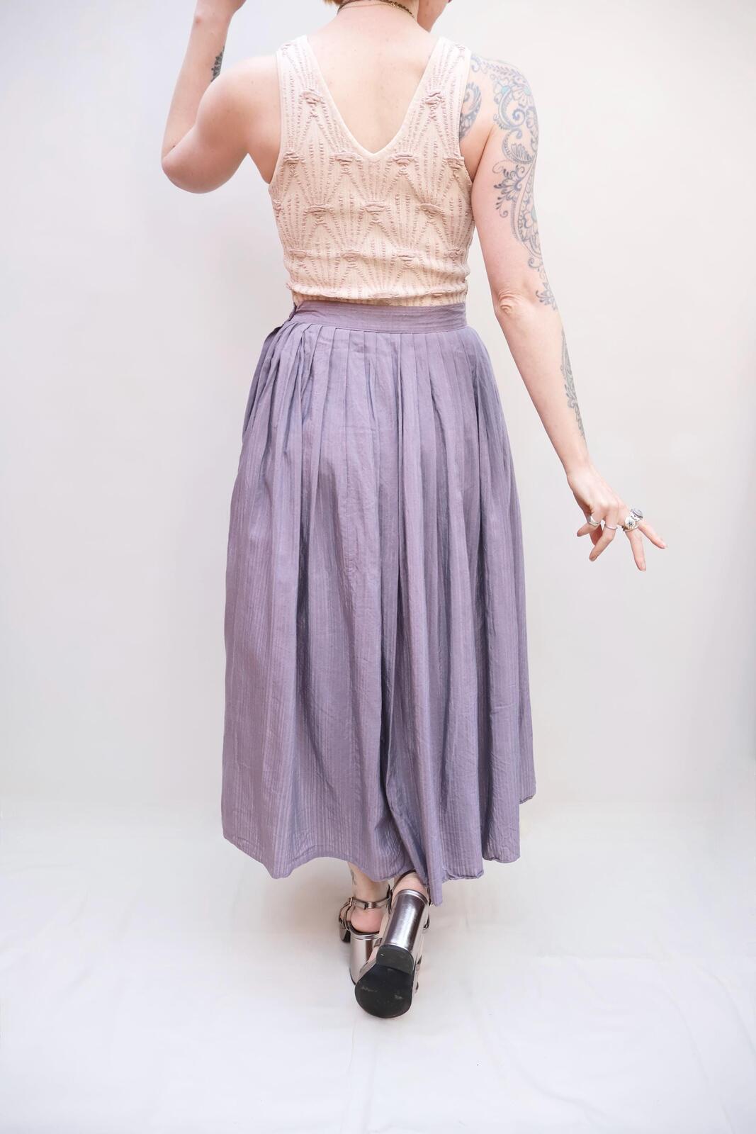 Vintage Lilac Shimmery Skirt