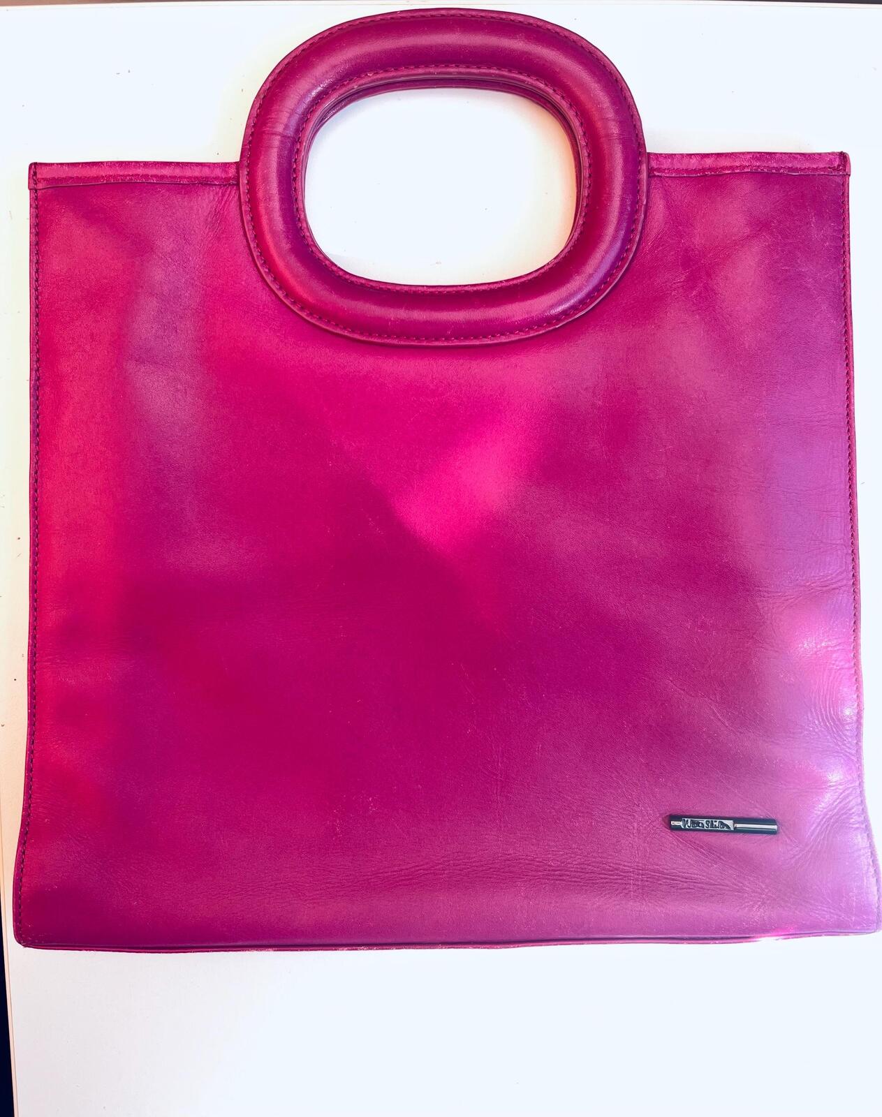 Vintage 90s Hot Pink Handbag