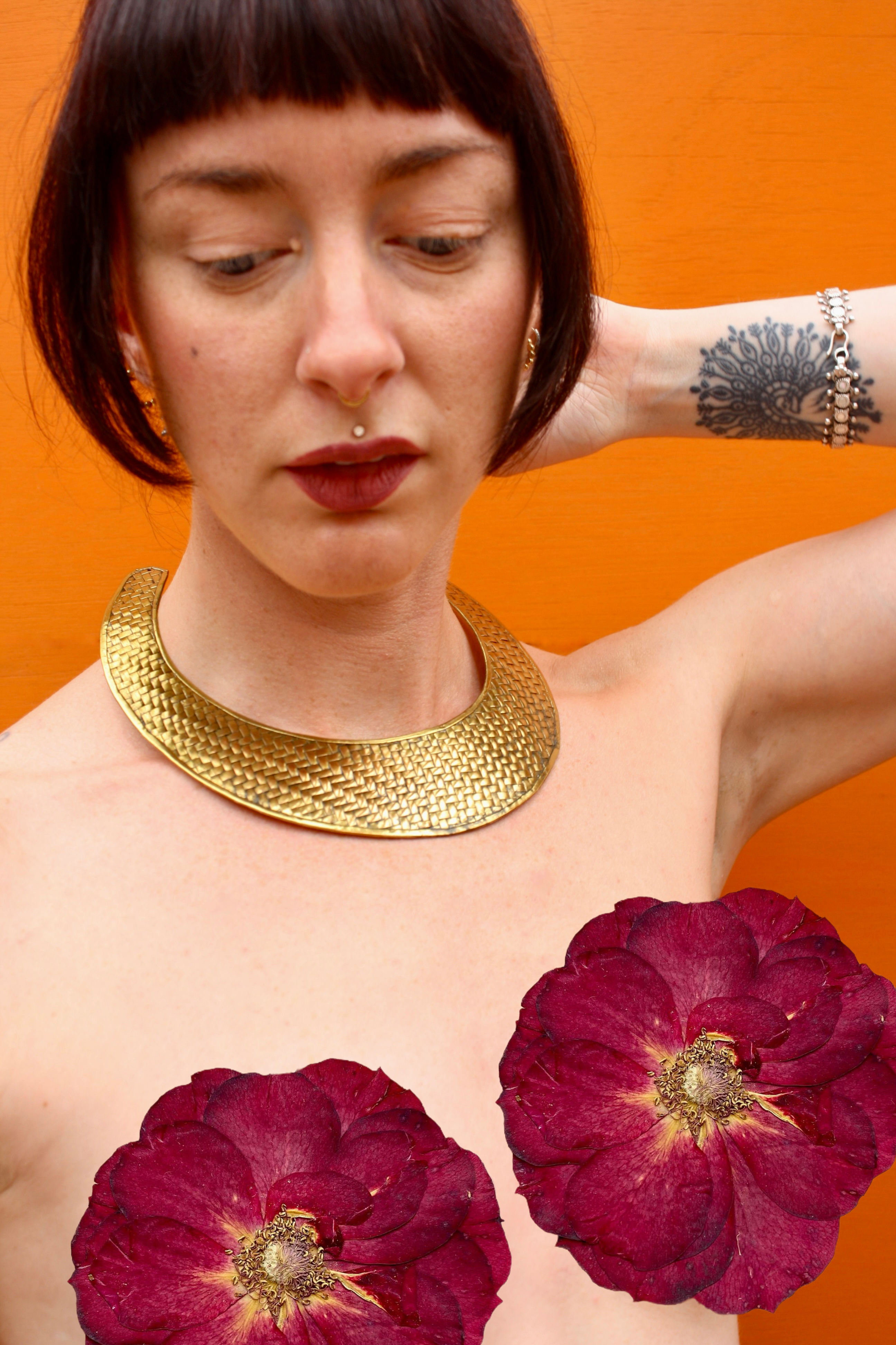 Woven Choker Necklace