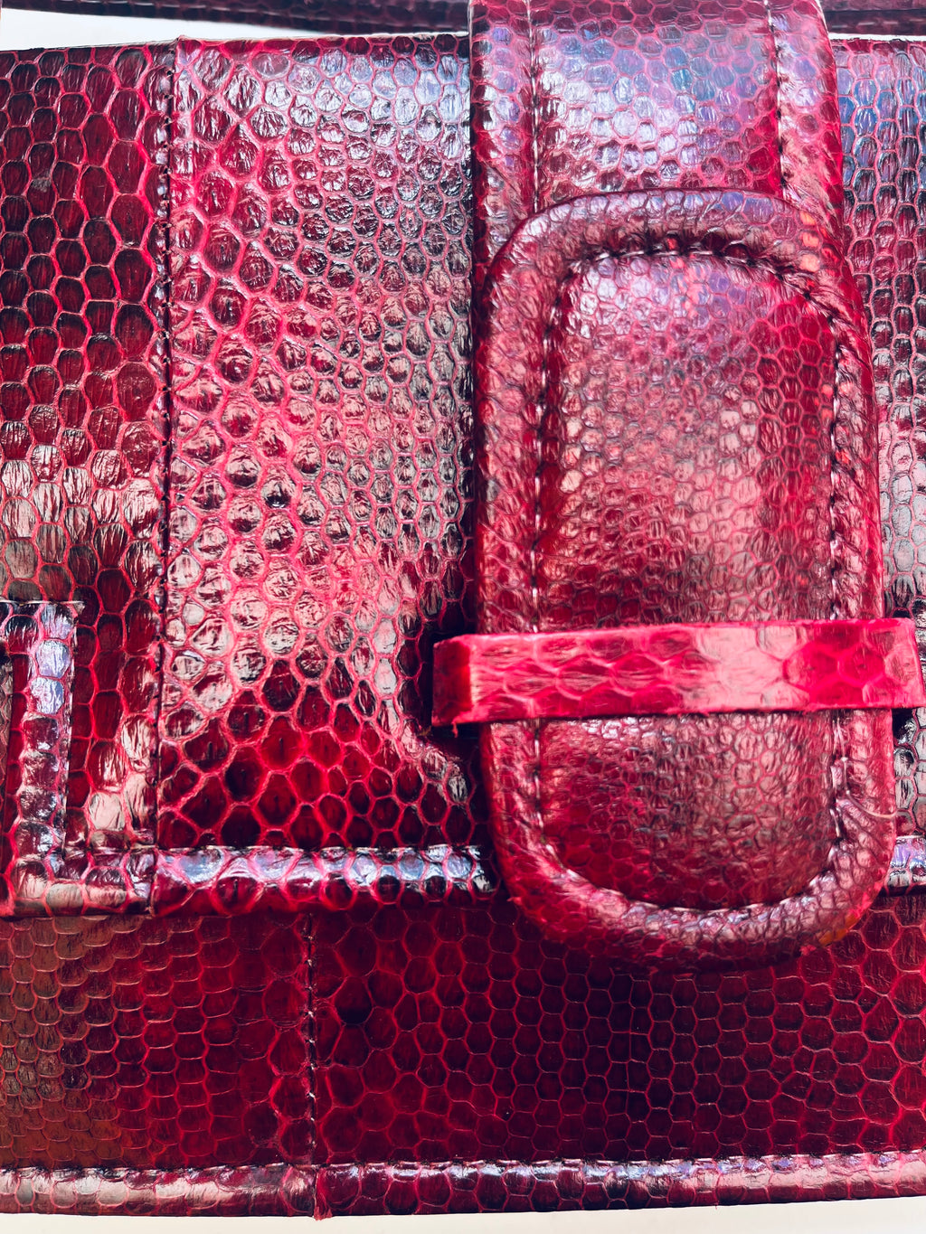 Vintage 60s Snakeskin Bag