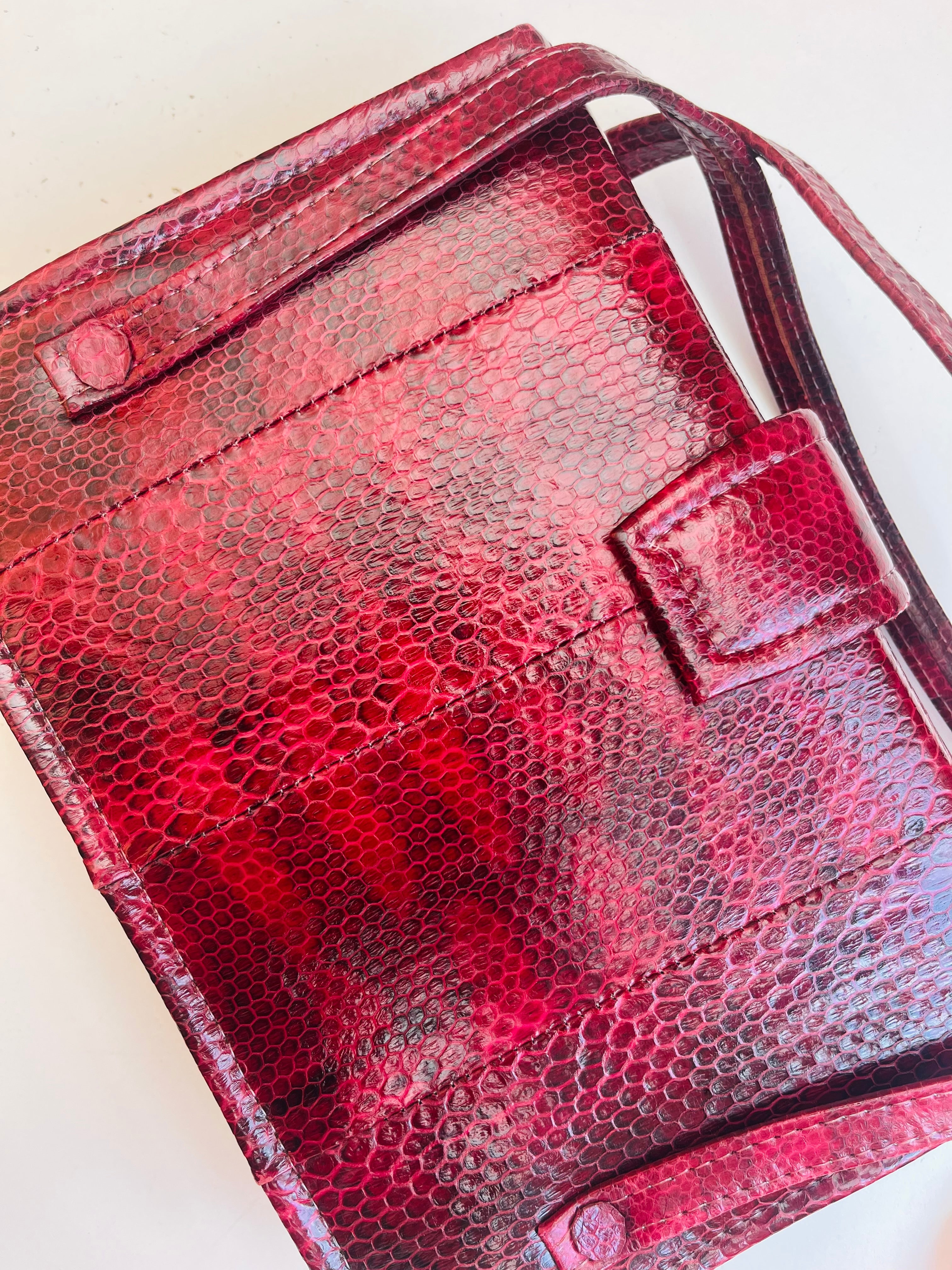 Vintage 60s Snakeskin Bag