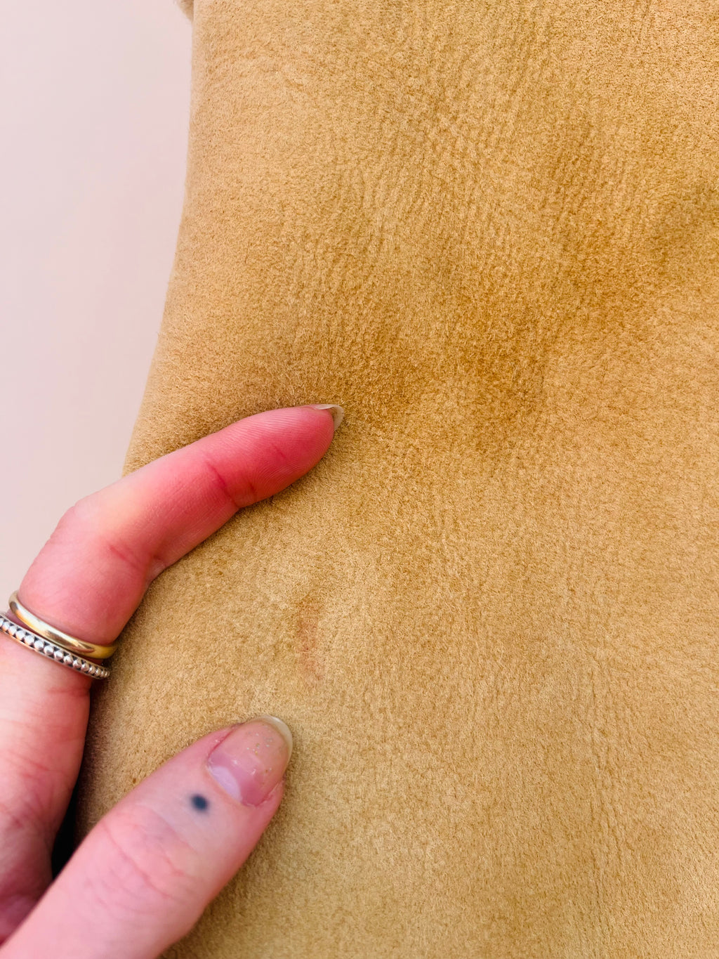 Vintage Sheepskin Gilet Jacket