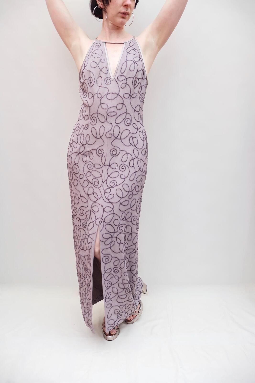 Vintage Beaded Cocktail Dress