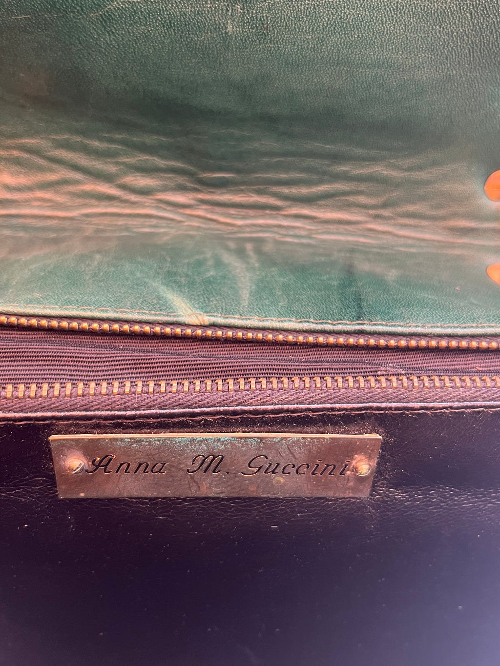 Vintage 70s Snakeskin Clutch