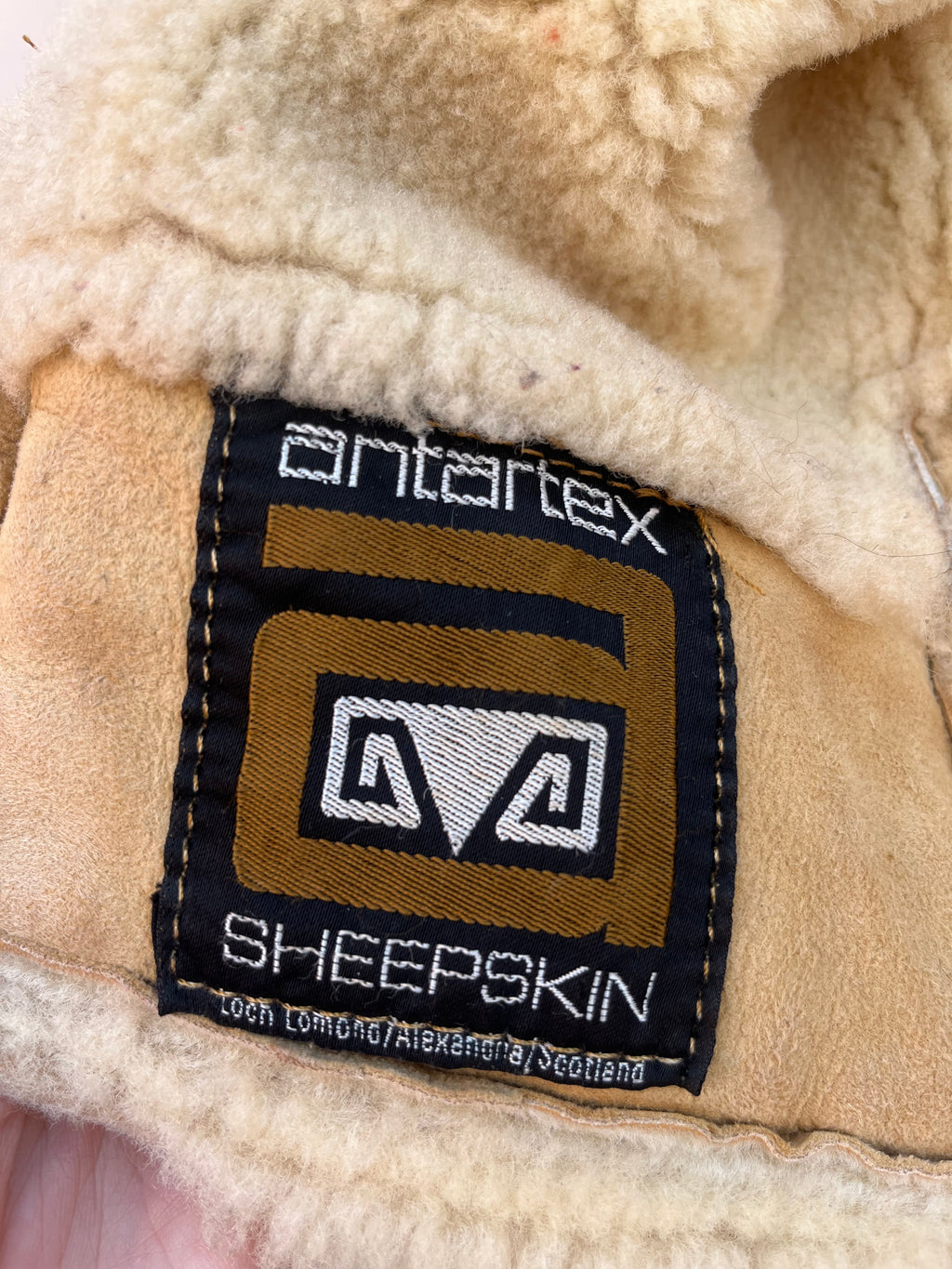 Vintage Sheepskin Gilet Jacket