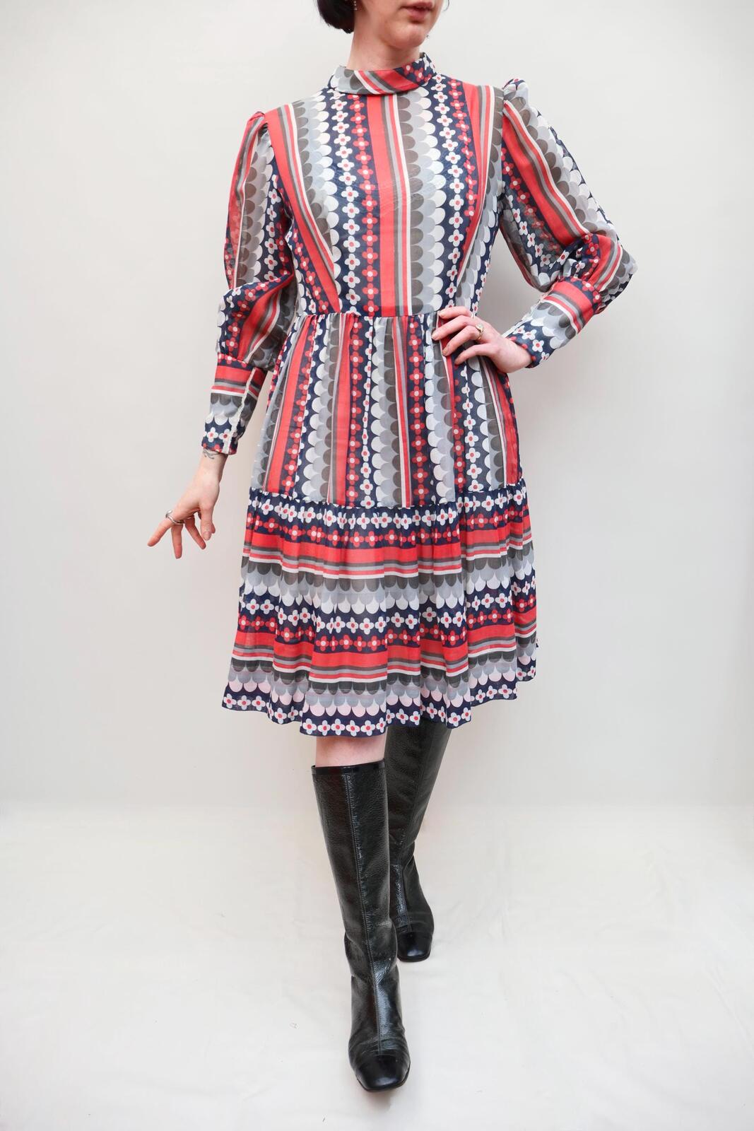 Vintage 70s Prairie Dress