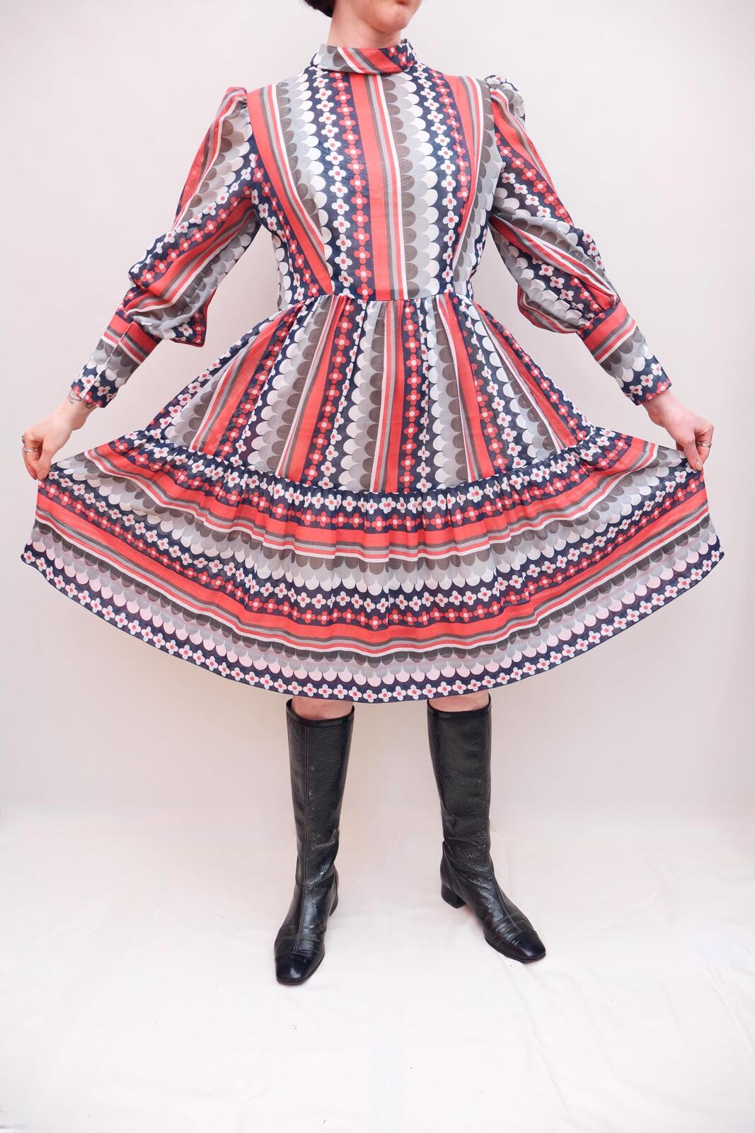 Vintage 70s Prairie Dress
