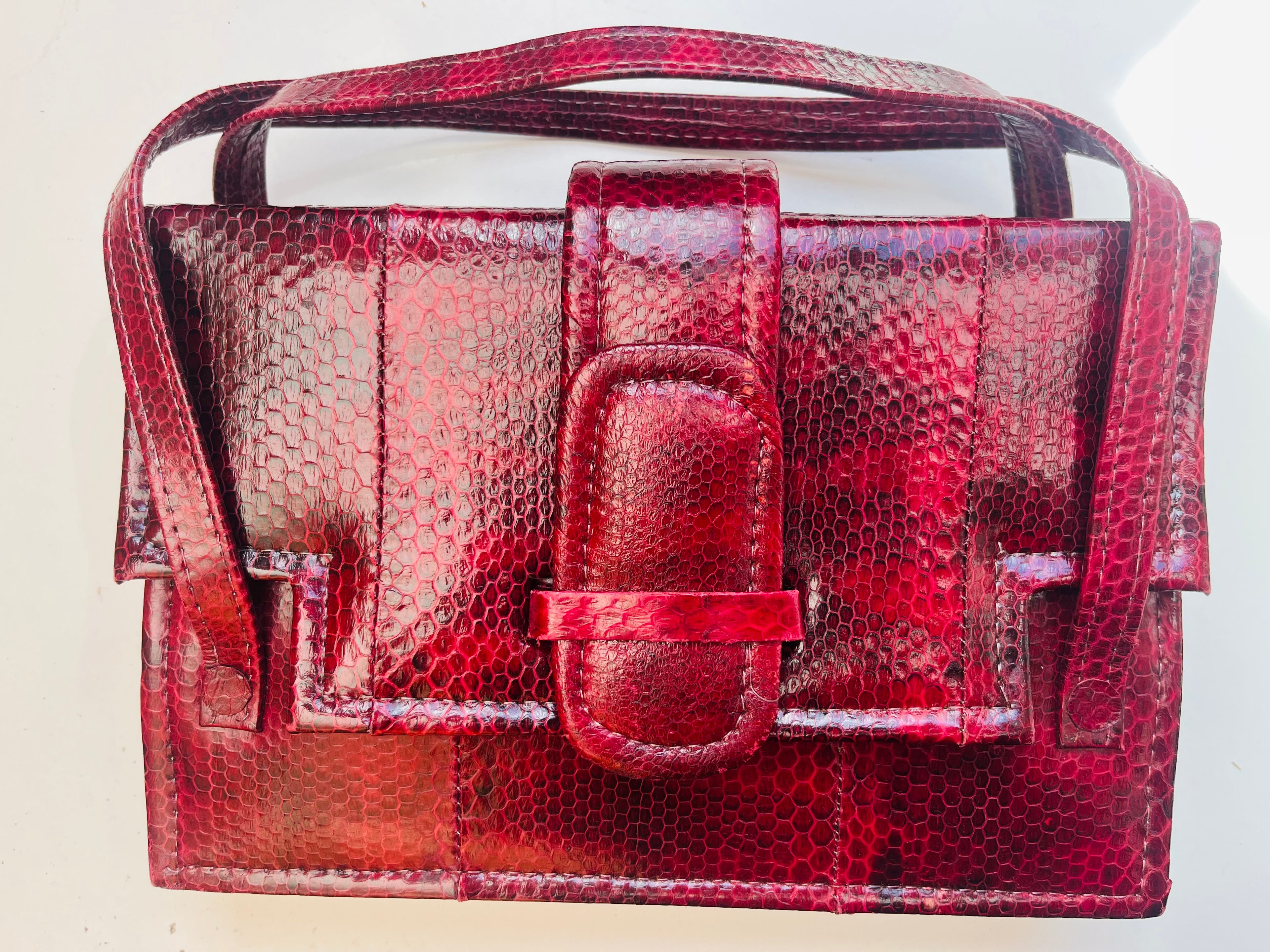 Vintage 60s Snakeskin Bag