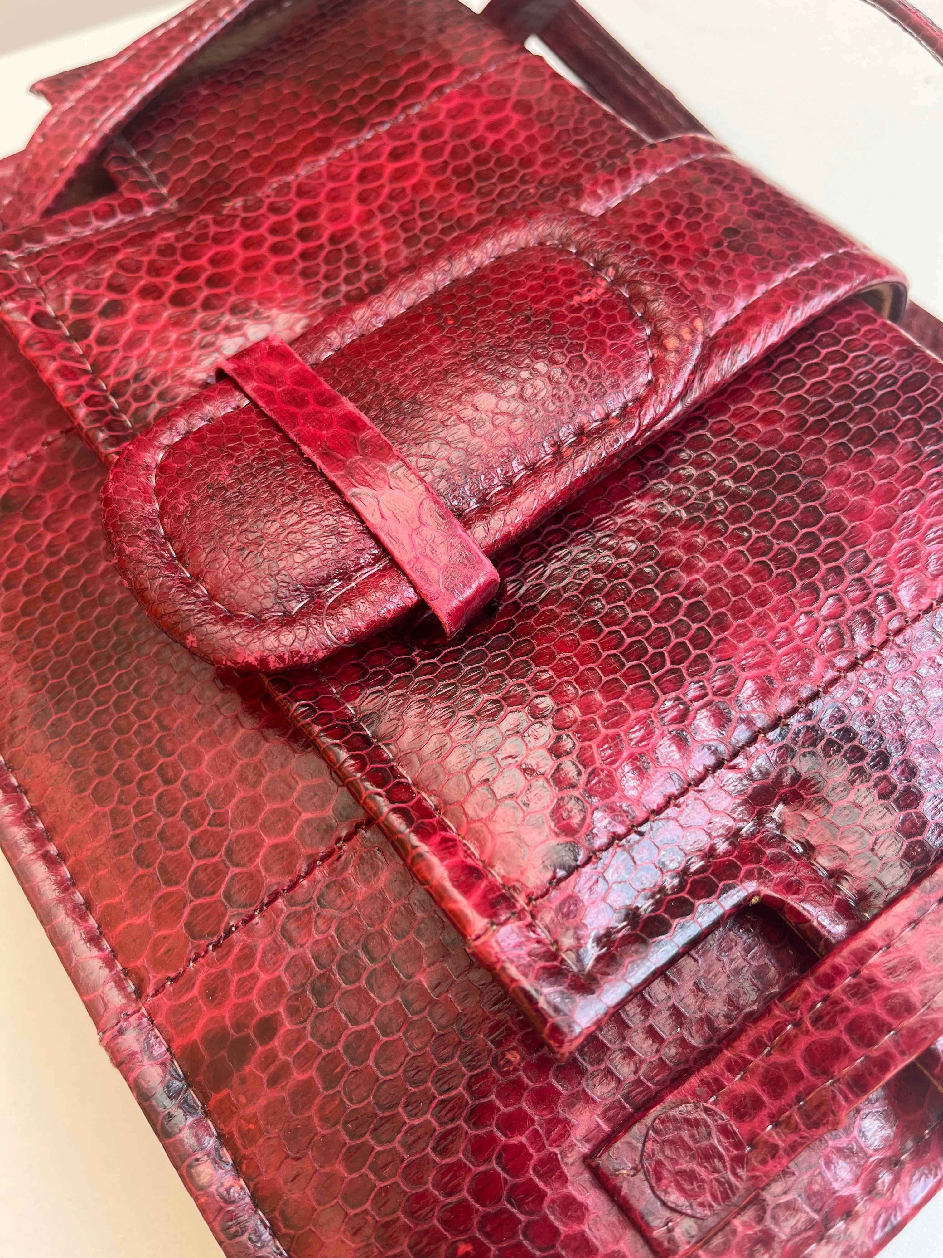 Vintage 60s Snakeskin Bag
