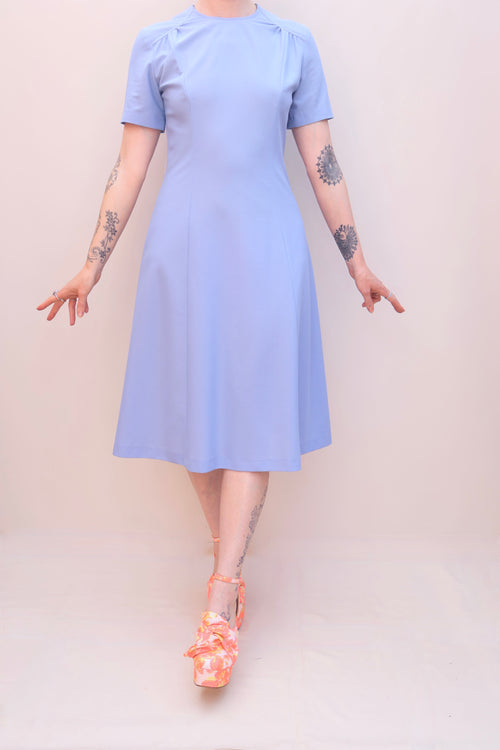 Vintage 60s Lavender Wedding Dress Set