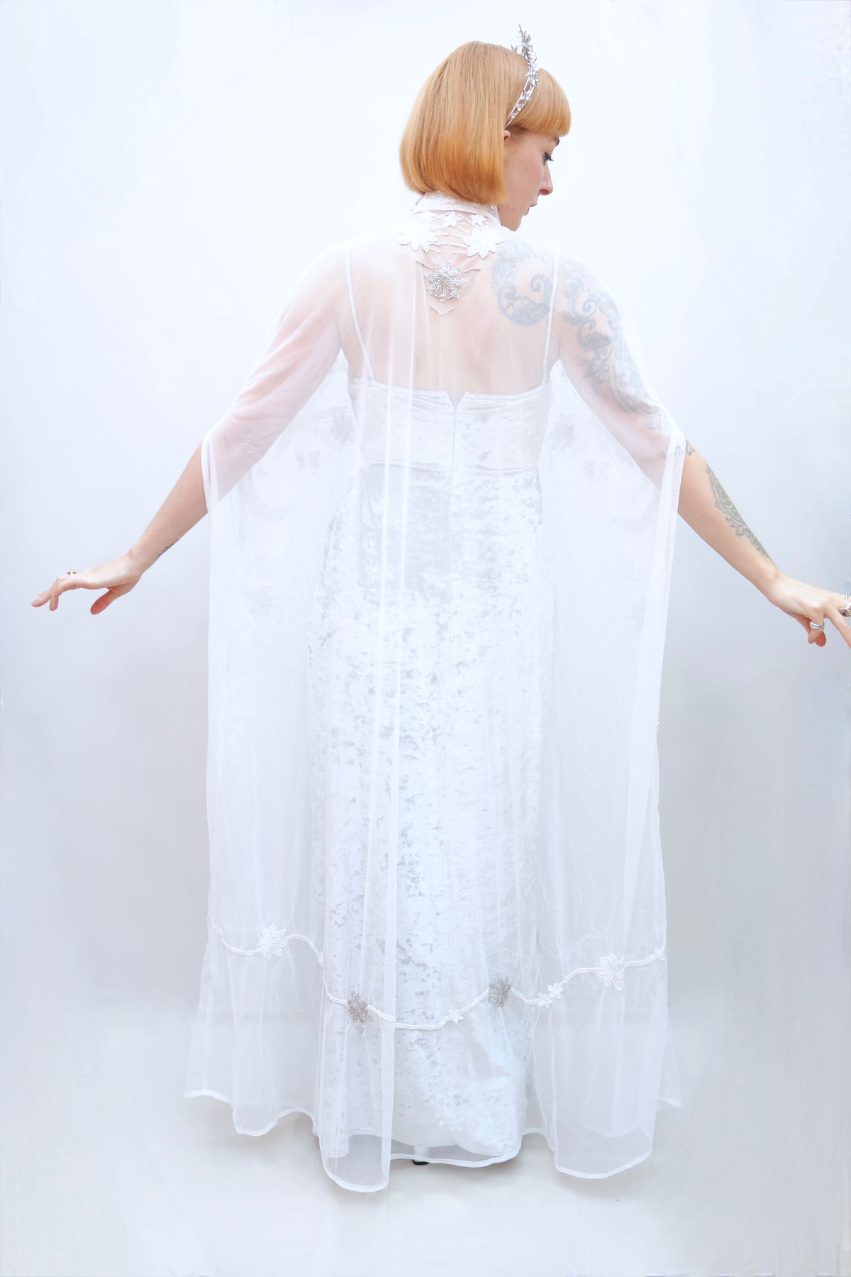 Bridal Celestial Cape