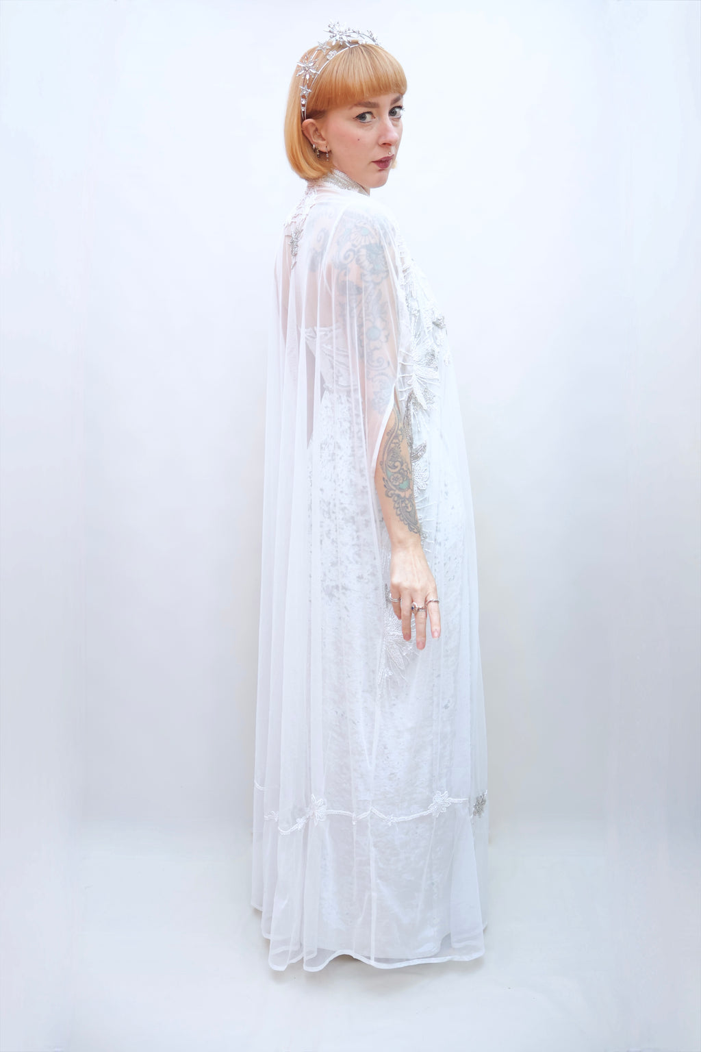 Bridal Celestial Cape