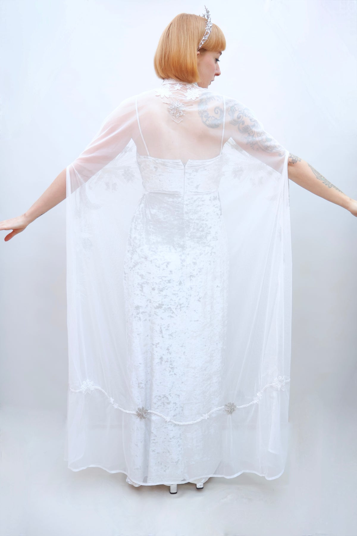 Bridal Celestial Cape