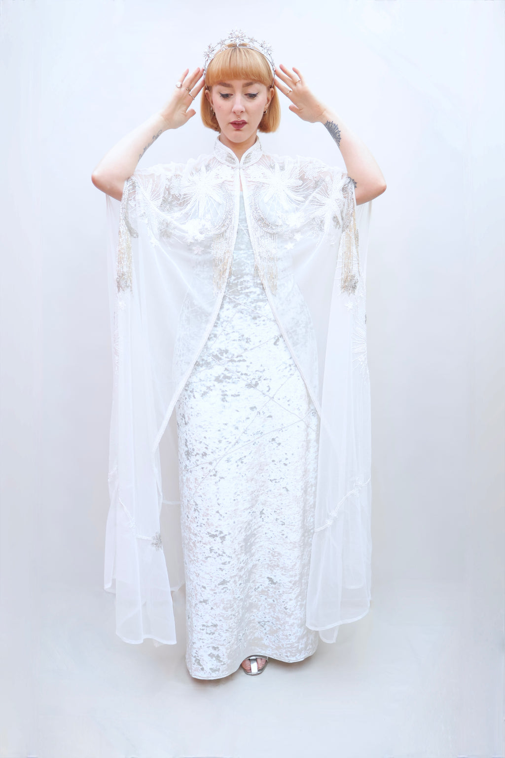 Bridal Celestial Cape