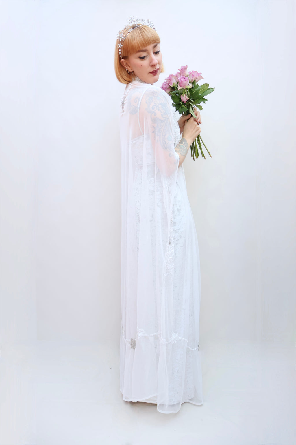 Bridal Celestial Cape