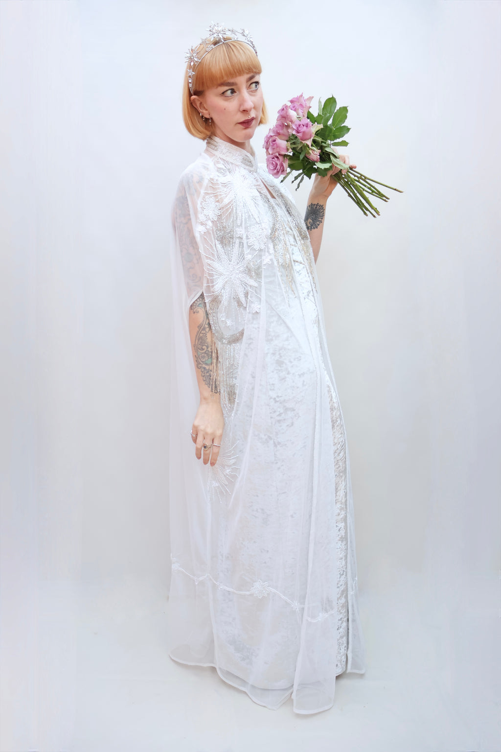 Bridal Celestial Cape