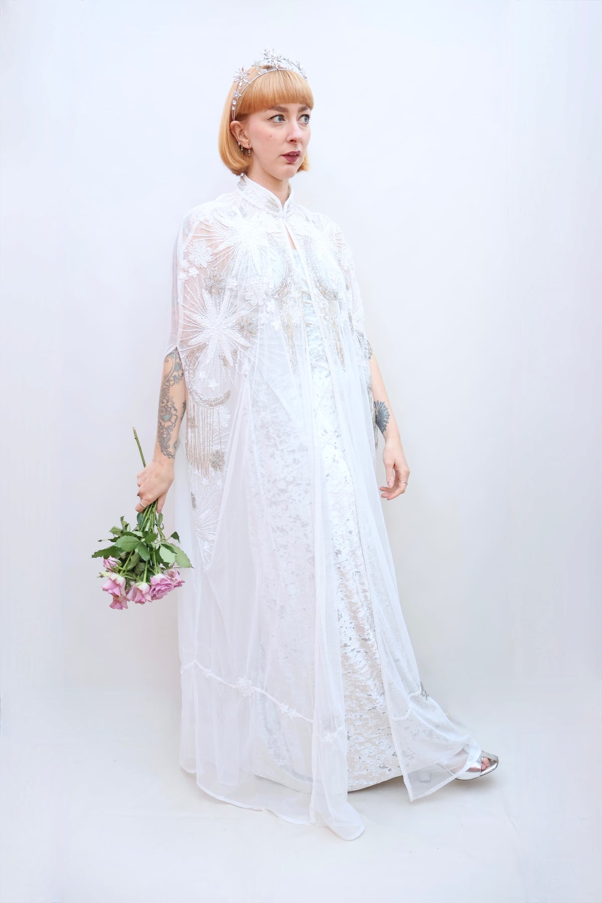 Bridal Celestial Cape