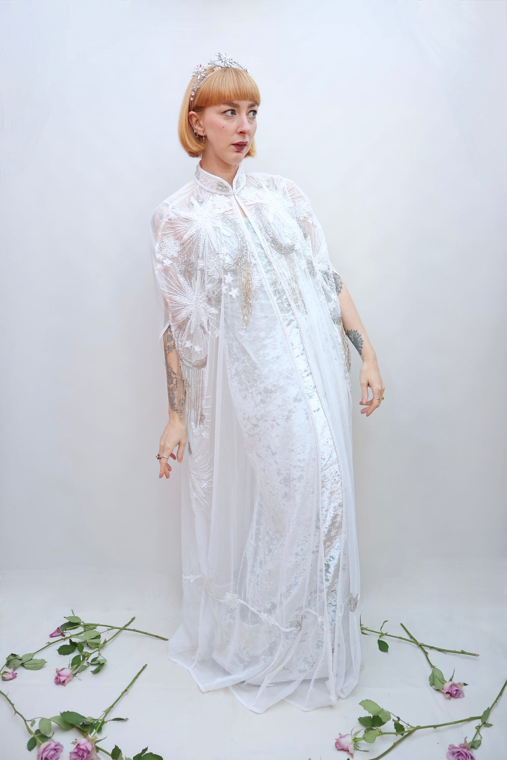 Bridal Celestial Cape