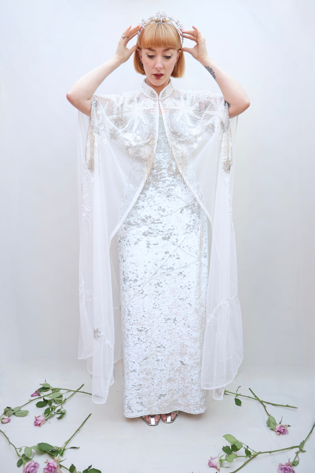 Bridal Celestial Cape